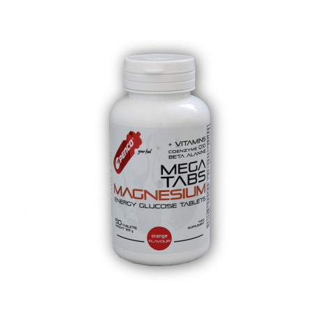 Mega Tabs Magnesium 50 tabletta narancssárga