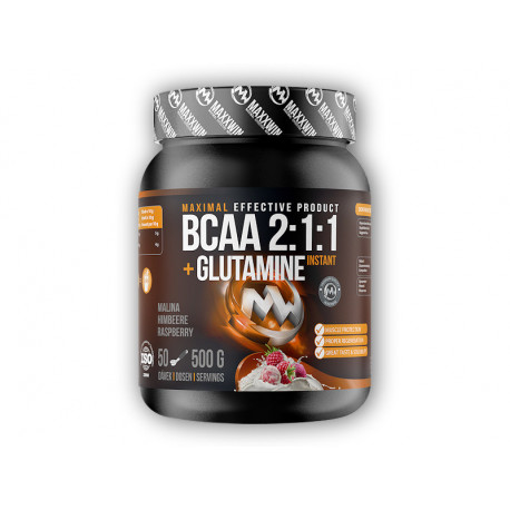 BCAA + Glutamin 500g - zöld alma