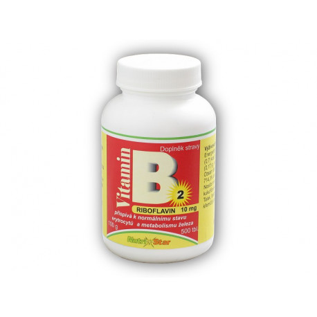 Riboflavin B2-vitamin 10mg 500 tabletta