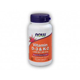 D3-vitamin &amp;; K2 1000 NE/45 ug 120 kapszula