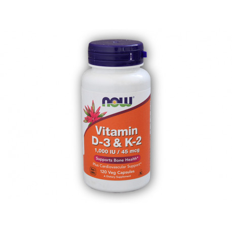 D3-vitamin &amp;; K2 1000 NE/45 ug 120 kapszula
