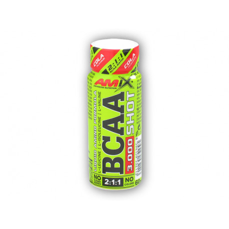 BCAA 3000 2:1:1 lövés 60ml ampullák - kóla