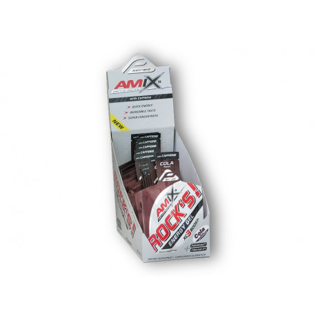 20x Rocks Energy gél koffeinnel 32g - őszibarack tea