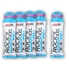 4x Rocks Energy Gel XXL 65g + 1x FREE - erdei gyümölcsök